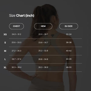 Detailed size chart for Sporton product