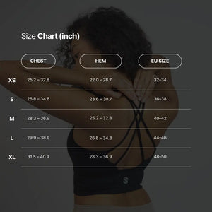 Detailed size chart for Sporton product
