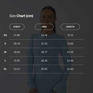 Detailed size chart for Sporton product