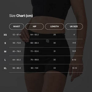 Detailed size chart for Sporton product