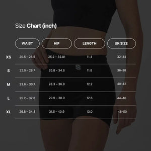 Detailed size chart for Sporton product
